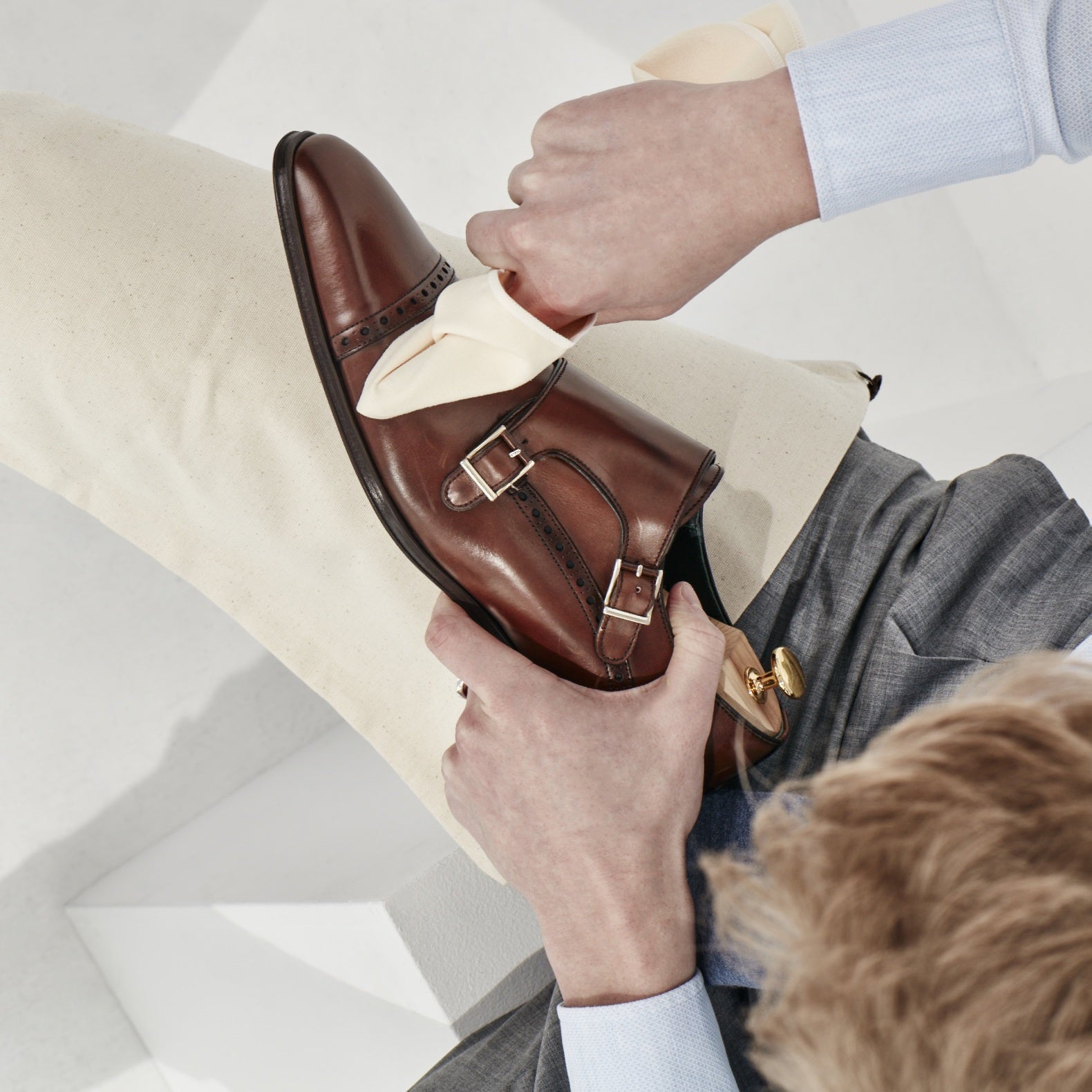 How To Spit Shine Your Shoes Working Style Suits, Workwear, Luxury