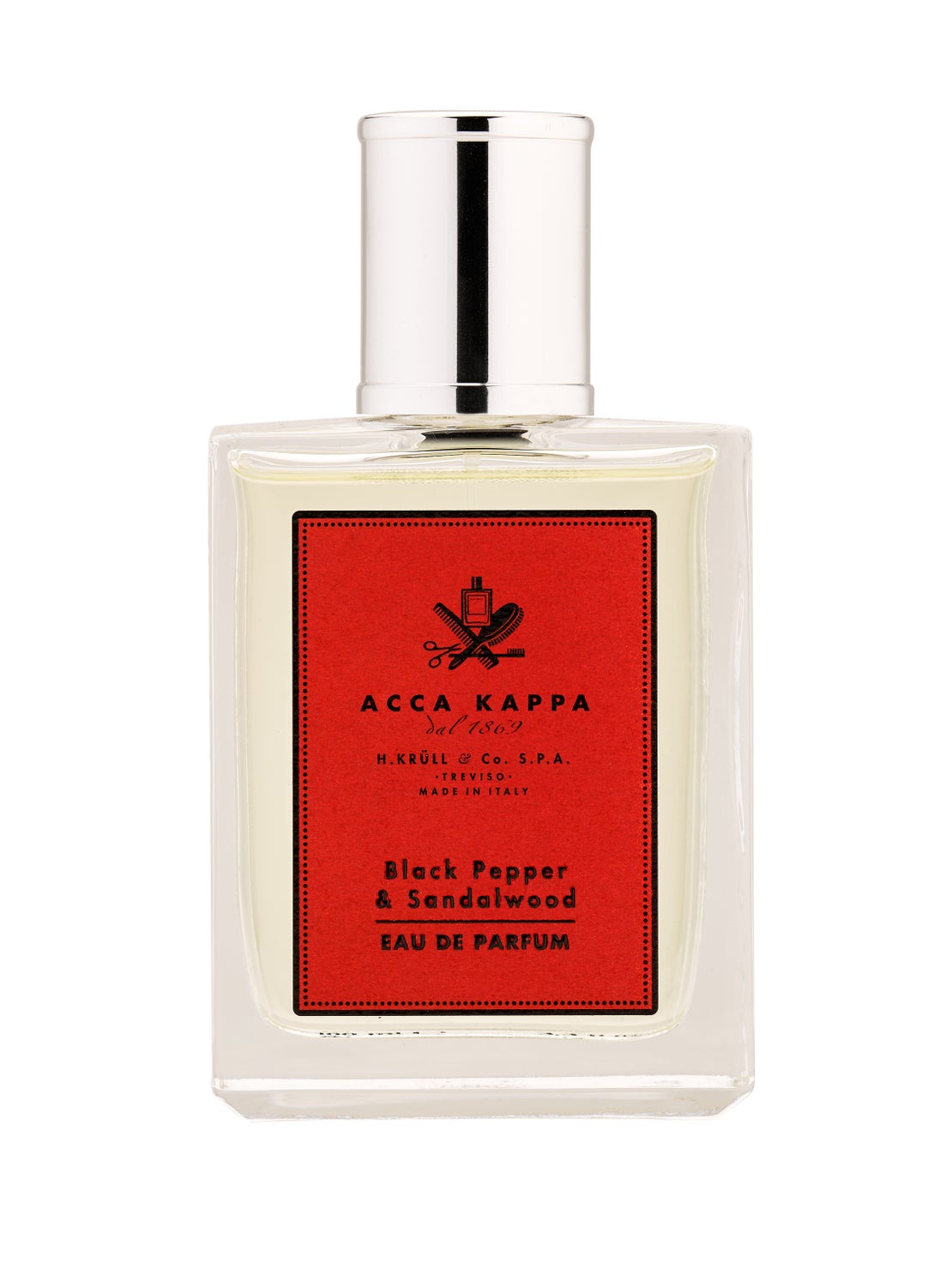 Acca Kappa Black Pepper & Sandalwood eau de parfum (100ml) Product Working Style Acca Kappa Black Pepper & Sandalwood eau de parfum (100ml) Product Working Style