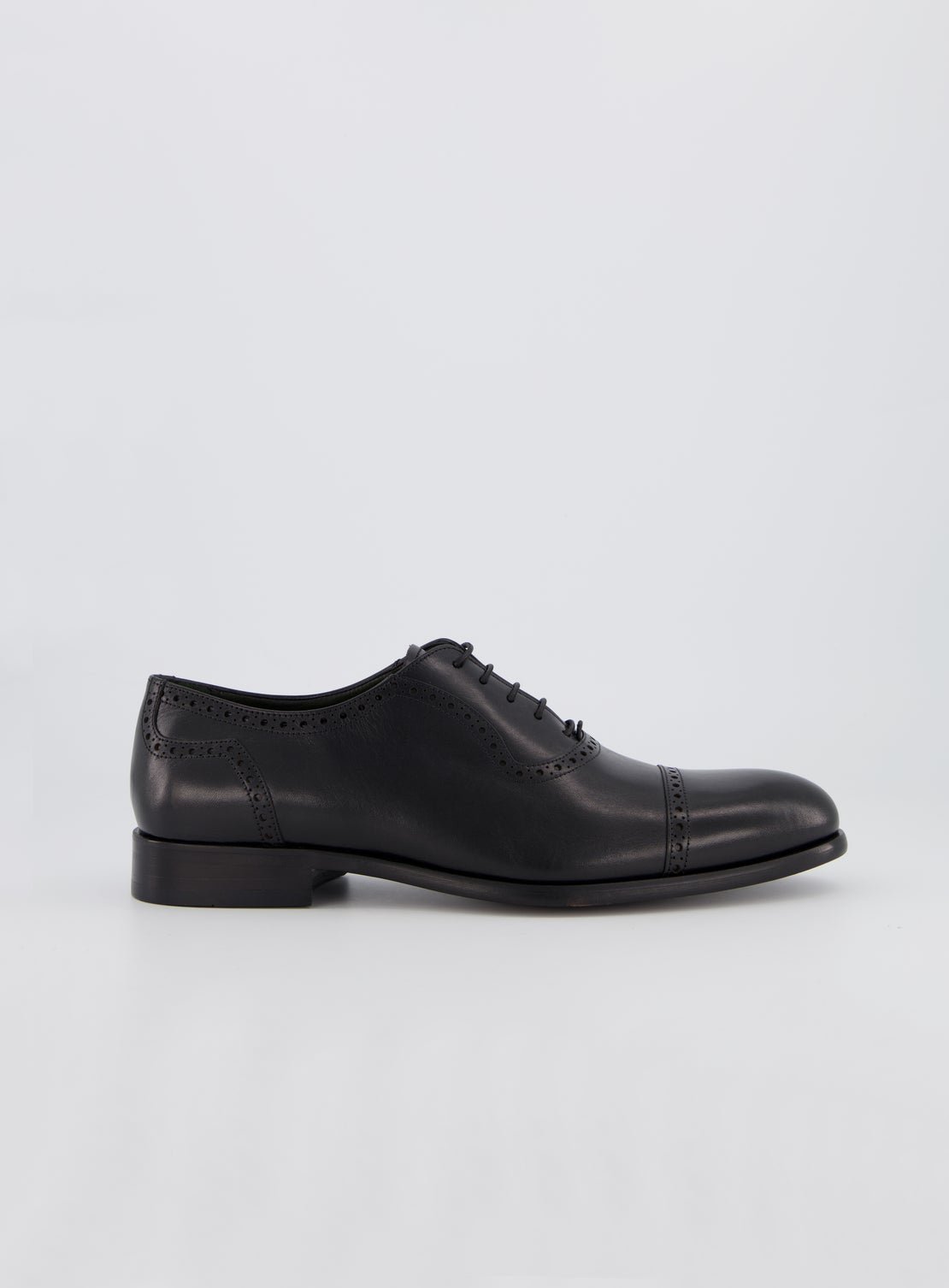 DM Black Brogue Shoe