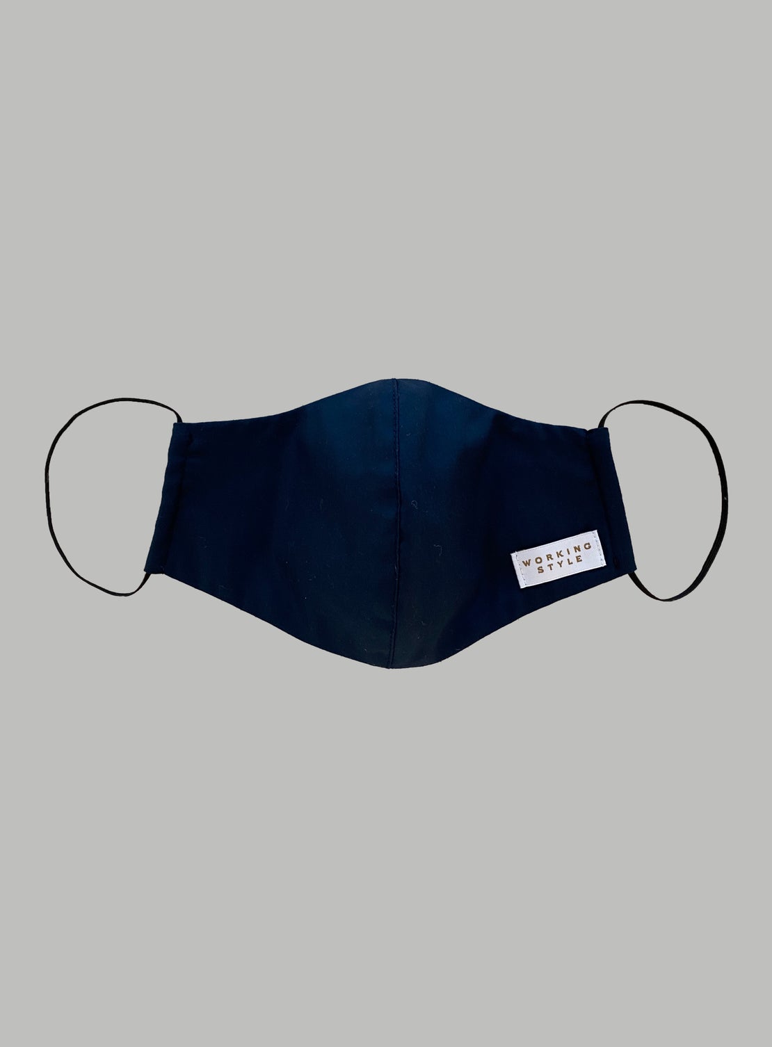 Face Mask Navy Egyptian Cotton Product Working Style