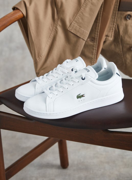 Lacoste Footwear White Lacoste Shoes For Men Working Style Lacoste