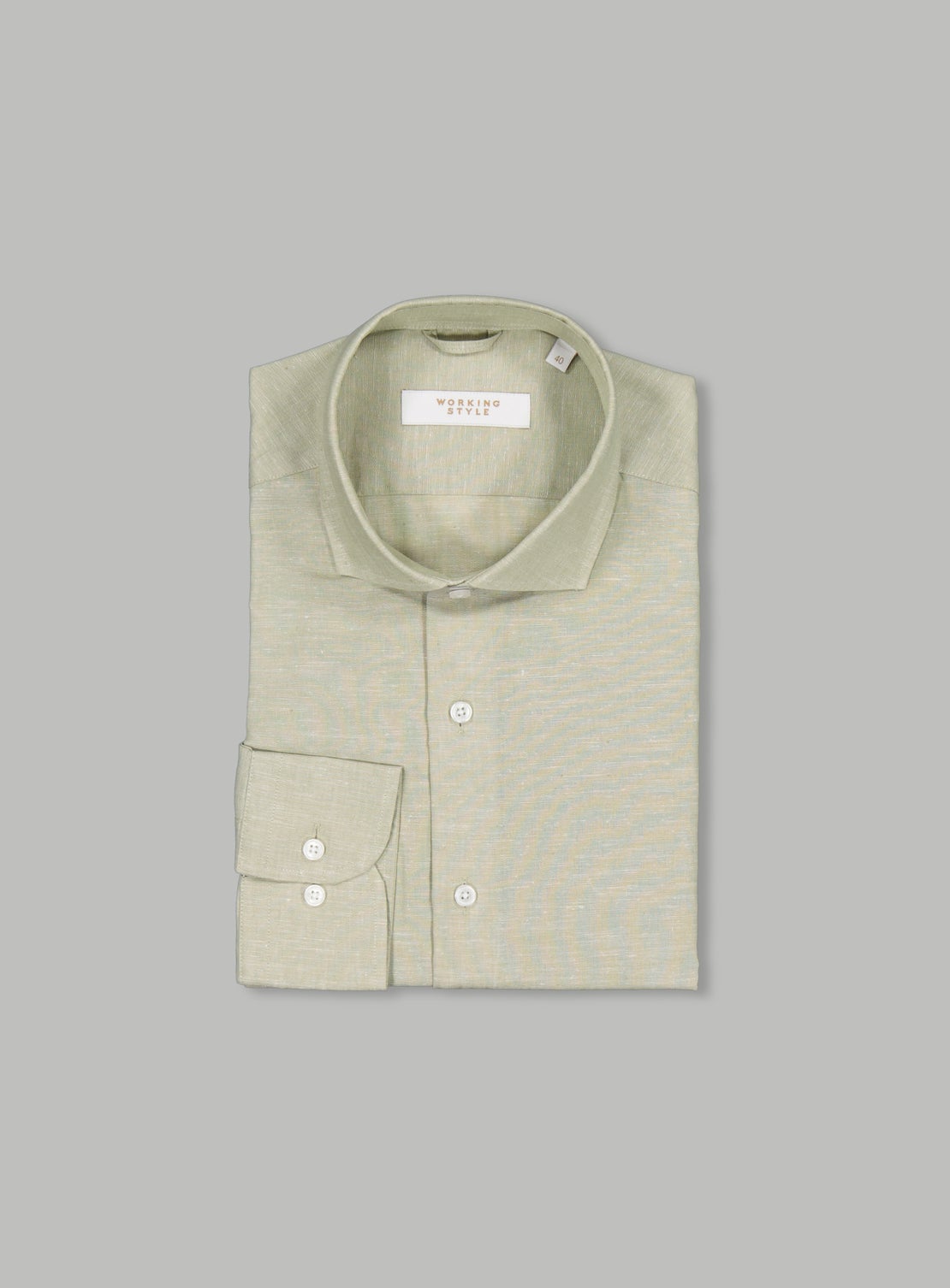 Laird Olive Linen Shirt