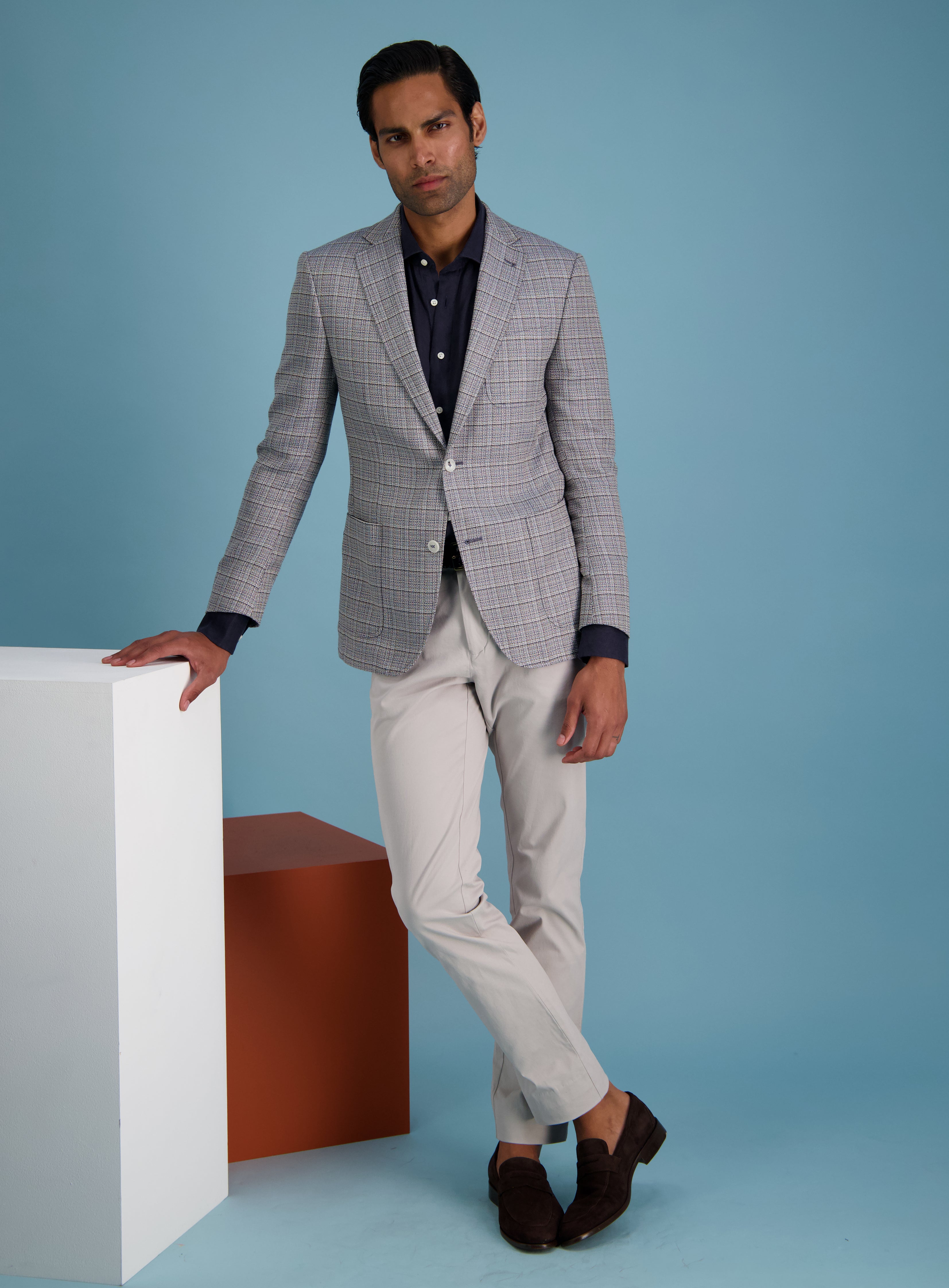 Light outlet grey jacket