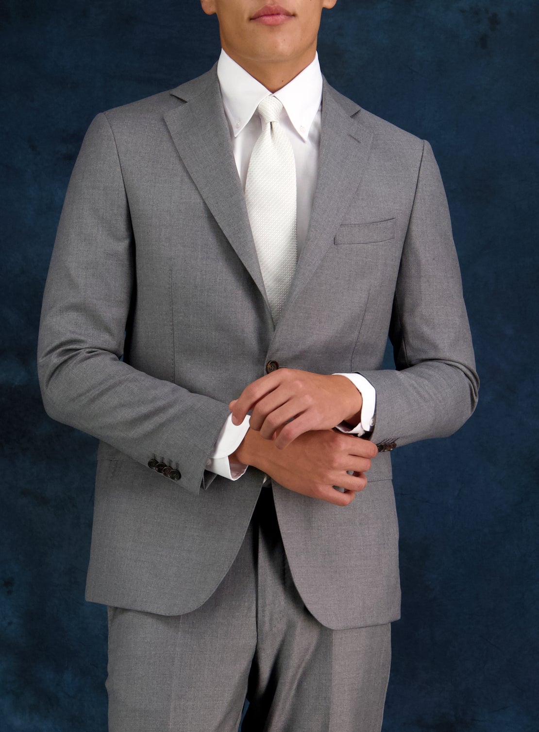 Miller Grey Twill Suit