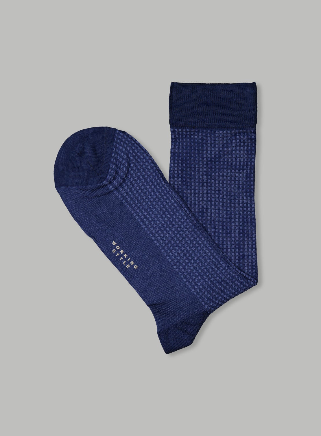 Navy/Blue Cotton Socks