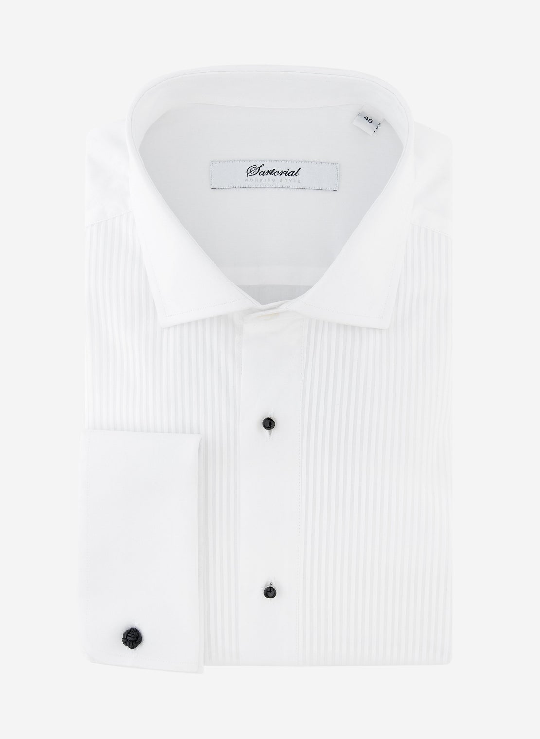 Pleated Front Dinner Shirt
