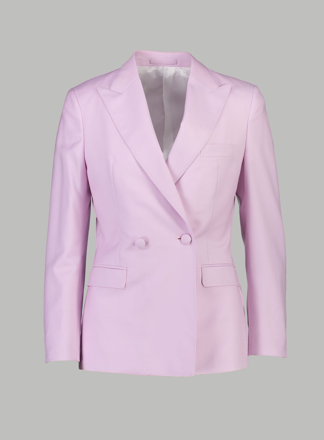 Powder Pink Double Breasted Jacket