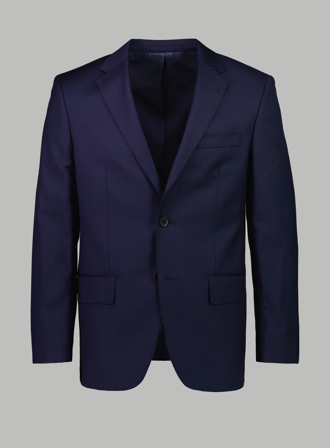 Rene Blue Herringbone Suit