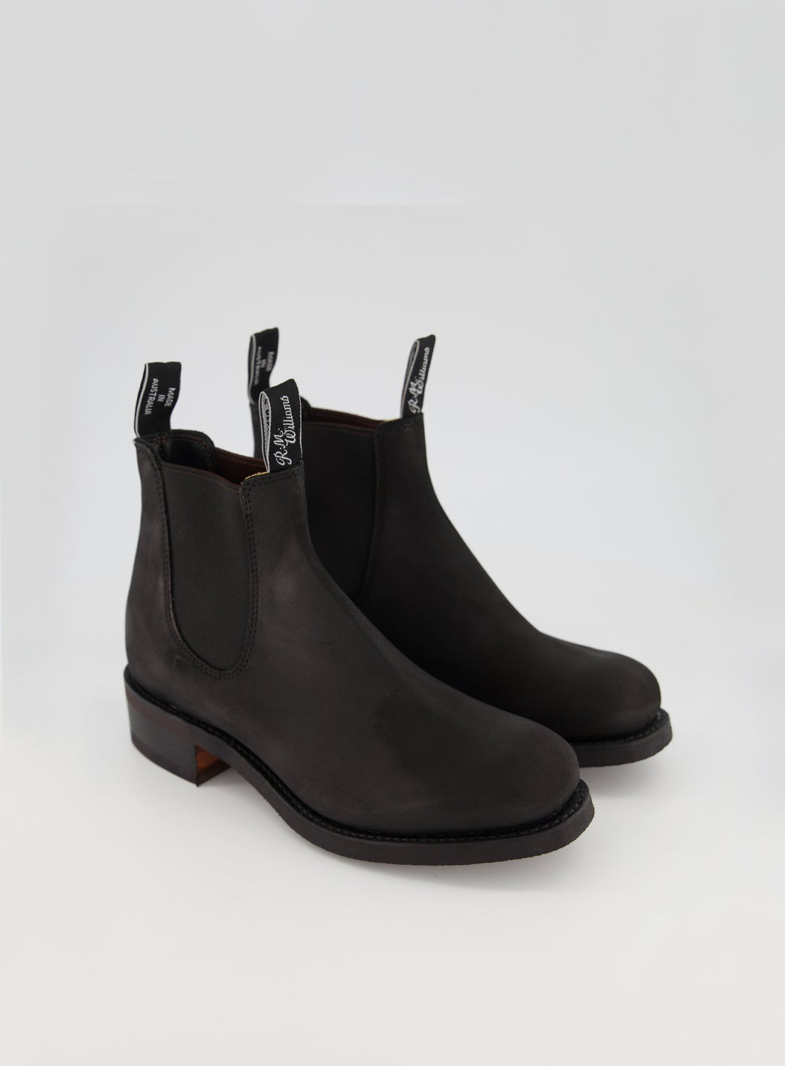 RM Williams Arnhem Boot - Black Nubuck - Product - Working Style