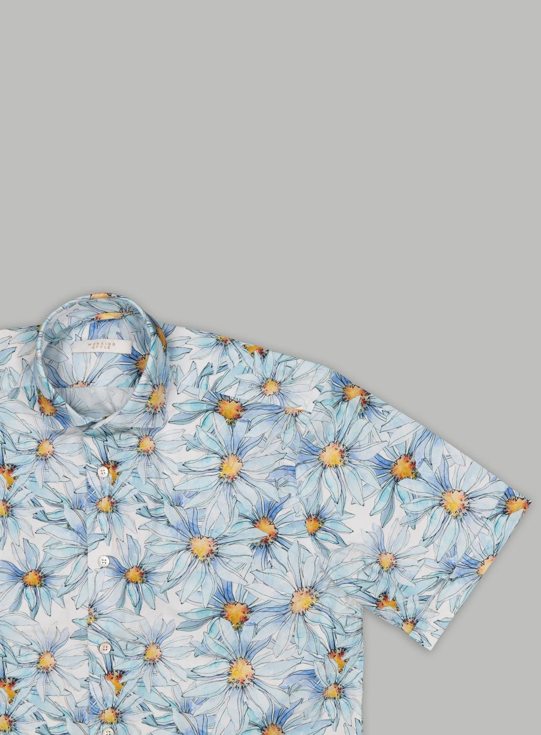 Romantic Floral Short Sleeve Shirt