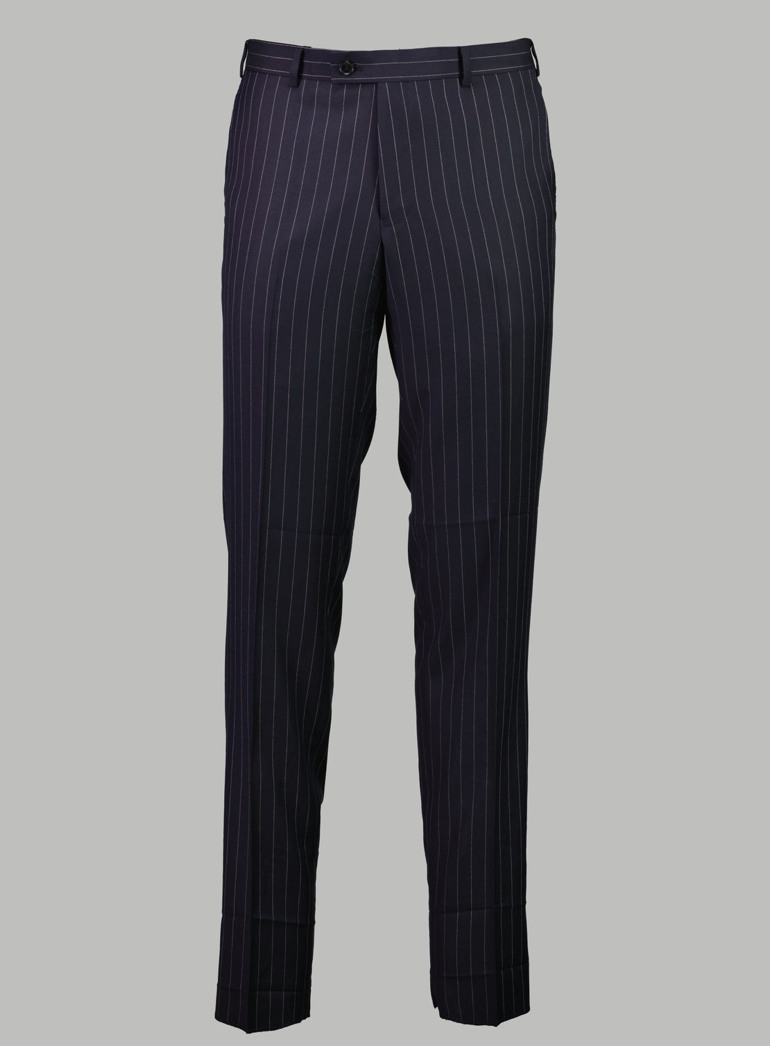 Stefanos Navy Stitch Stripe Suit