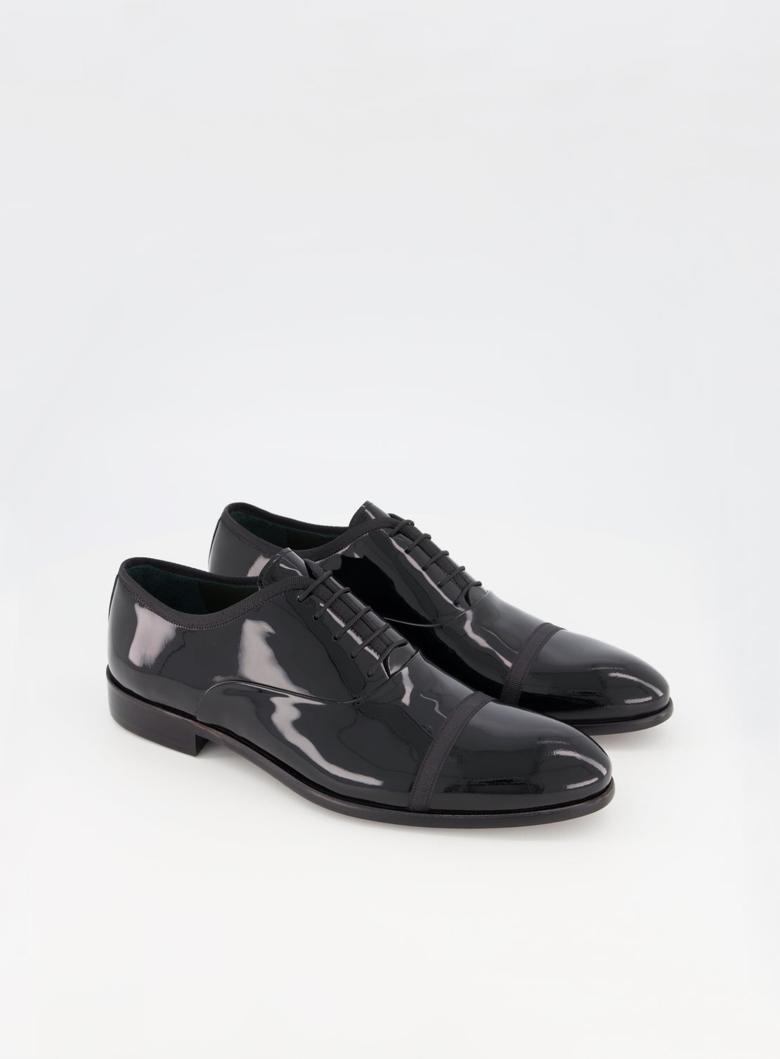 Stewart Black Patent leather Dinner Shoes