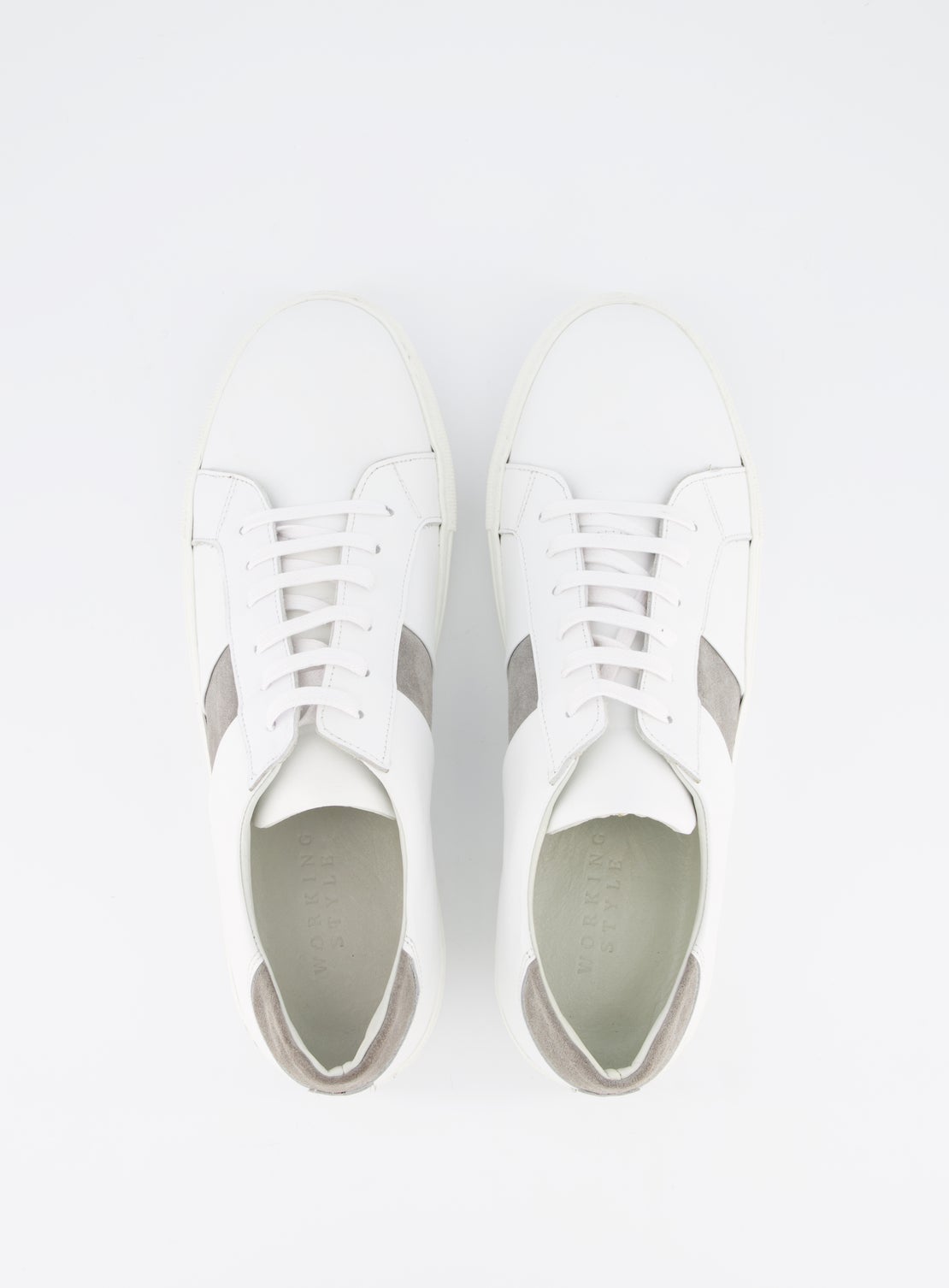 Sumner White/Grey Sneaker