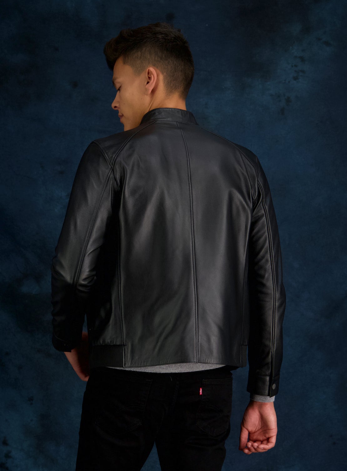 Tyrone Black Leather Jacket