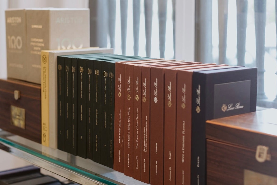 The type of books worth judging by their cover ? 

Book an appointment with us to explore the fabrics available in our Made to Measure program.